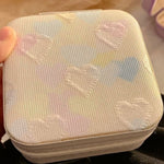 Load image into Gallery viewer, Heart Shaped Jewelry Box  Multi Compartments N6E128
