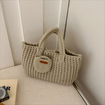 Load image into Gallery viewer, Women's Woven Cotton-Feel Shoulder Phone Bag N6J172