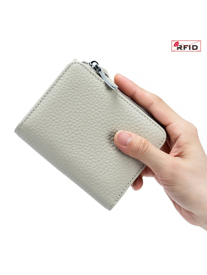 Ultra Slim RFID Blocking Wallet Women N6D020
