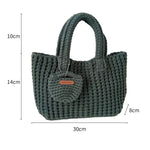 Load image into Gallery viewer, Women's Woven Cotton-Feel Shoulder Phone Bag N6J172