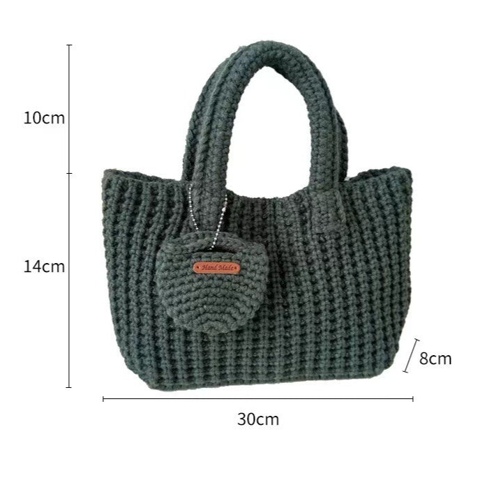 Women's Woven Cotton-Feel Shoulder Phone Bag N6J172