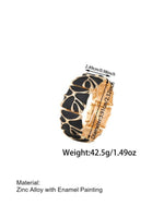 Load image into Gallery viewer, Enamel Square Geometric Line Bangle Women N6C211