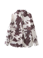 Load image into Gallery viewer, Striped Poplin Loose Shirt Women N6C100