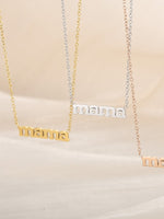 Load image into Gallery viewer, Titanium Steel Mama Pendant Necklace Women N6D530
