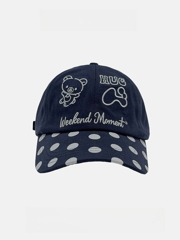 Rilakkuma Dot Baseball Cap Women N6C076