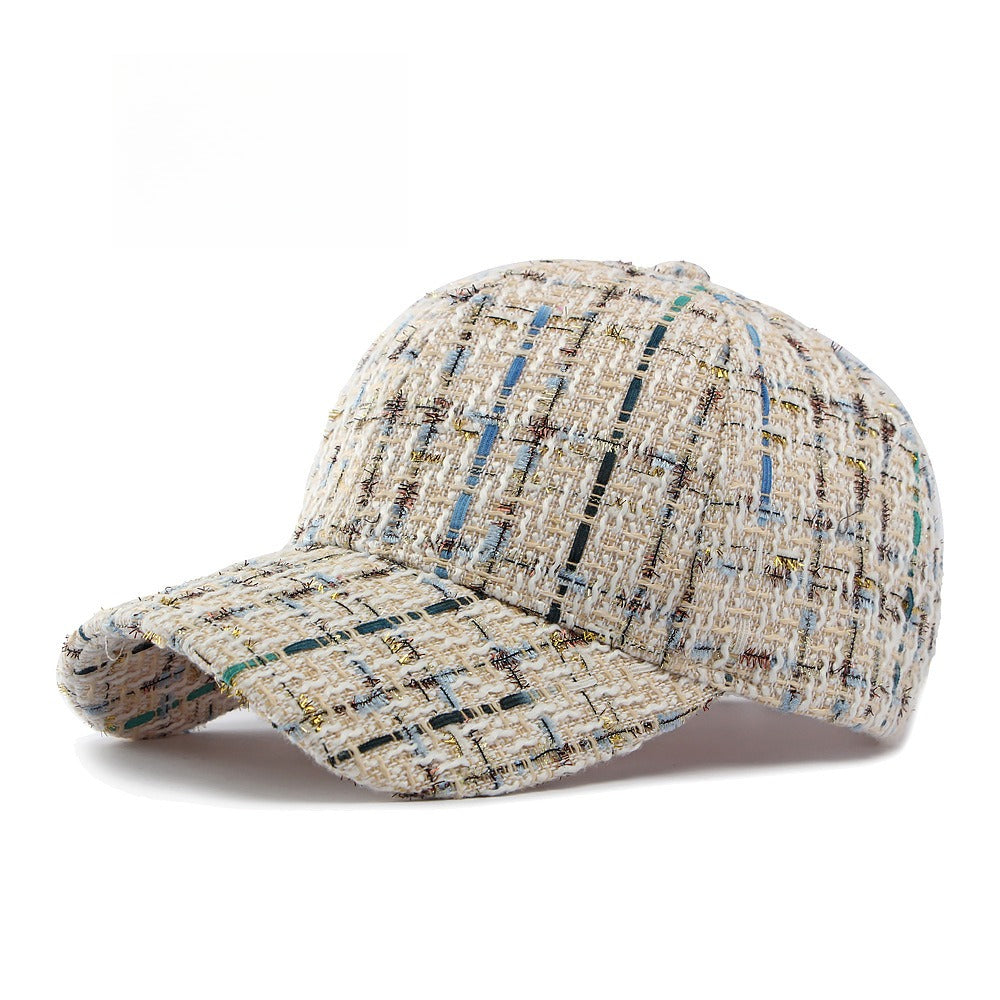 Hard Top Knit Baseball Cap Women Adjustable Sun Visor N6G206