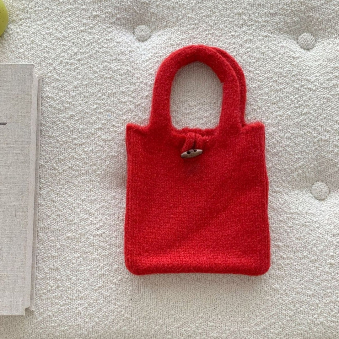 Knit Handbag Women Commuter Storage Bag N6H317