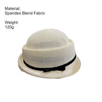 Load image into Gallery viewer, Retro Bow Cloche Sun Hat Women N6C368