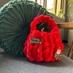 Load image into Gallery viewer, Women's Small Woven Velvet Christmas Bag N6J209