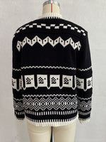 Load image into Gallery viewer, Fair Isle Geometric Jacquard Loose Pullover Sweater N6H285