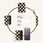 Load image into Gallery viewer, Checkerboard PU Card Holder Wallet Mini Coin Purse N6G091