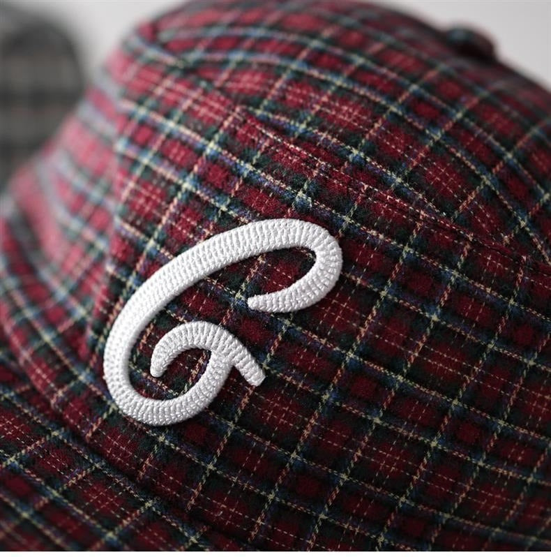 3D Embroidered Letter Flat Top Baseball Cap Women N6C088