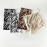 Load image into Gallery viewer, Animal Print Silk Scarf 90cm Square Lightweight Shawl N6G219