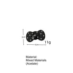 Load image into Gallery viewer, Sweet Polka Dot Hair Clip Acetate Smooth No Snag Snap N6F063