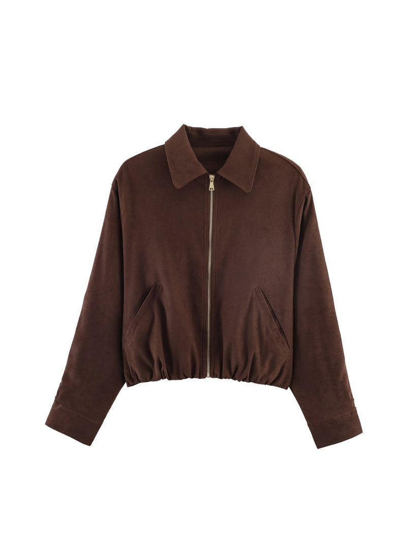 Women's POLO Collar Jacket & Casual Pants Separates N6H122