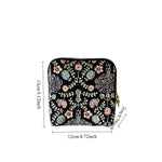 Load image into Gallery viewer, Patterned Fabric Travel Jewelry Organizer N6K102