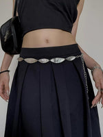 Load image into Gallery viewer, Boho Silver Adjustable Waist Chain Women N6C160
