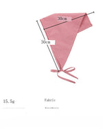 Load image into Gallery viewer, Gingham Bandana Scarf Multiple Colors Women N6C012