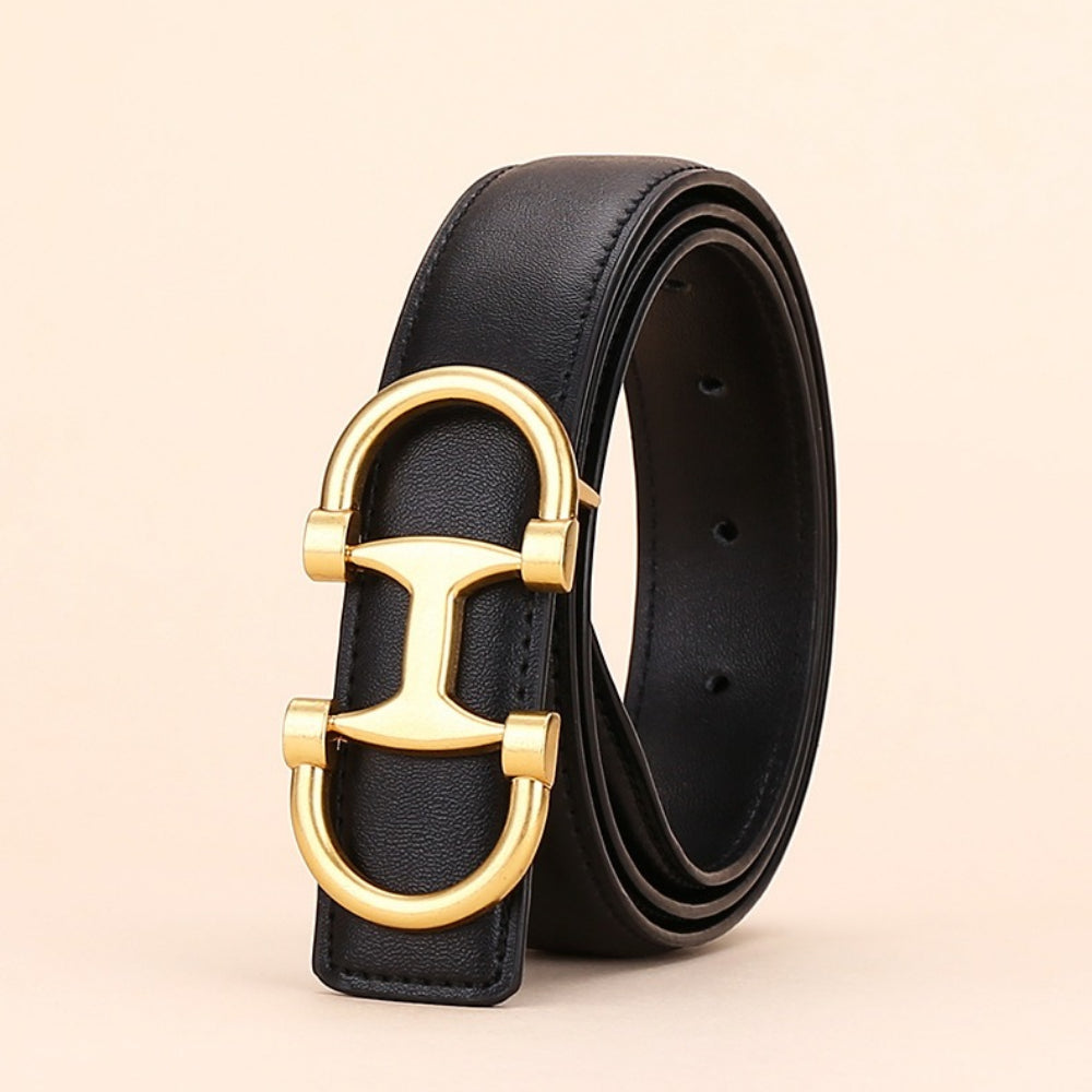 Fashion Decorative Cowhide Leather Belt Women N6H330