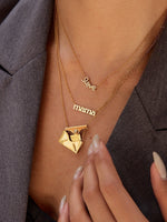Load image into Gallery viewer, French Style Envelope Letter Necklace Women N6D503