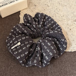 Load image into Gallery viewer, Womens Vintage Floral Knit Scrunchie N6K035