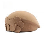 Load image into Gallery viewer, Solid Wool Beret Women Classic Round Dome N6G204
