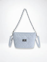 Load image into Gallery viewer, Quilted Pattern Shoulder Bag Women N6C022