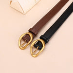 Load image into Gallery viewer, Double-Sided Genuine Leather Belt Women  N6H329