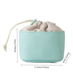 Load image into Gallery viewer, Women's Top-Grain Leather Drawstring Coin Purse N6J237