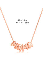 Load image into Gallery viewer, MAMA Stainless Steel Necklace Women N6D536