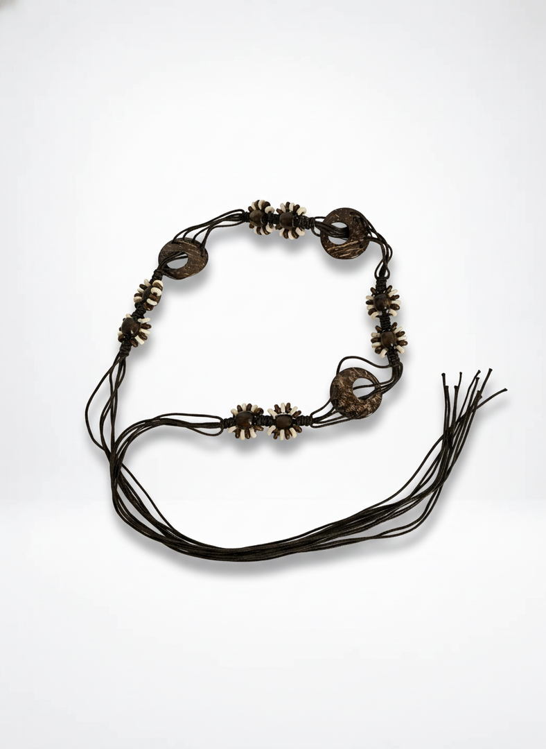 Bohemian Woven Beaded Waist Chain Women Adjustable N6C090
