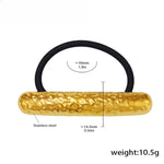 Load image into Gallery viewer, 18K Gold Plated Titanium Steel Butterfly Hair Tie S5P452
