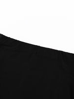 Load image into Gallery viewer, Slim Fit Black Midi Pencil Skirt Women N6C207