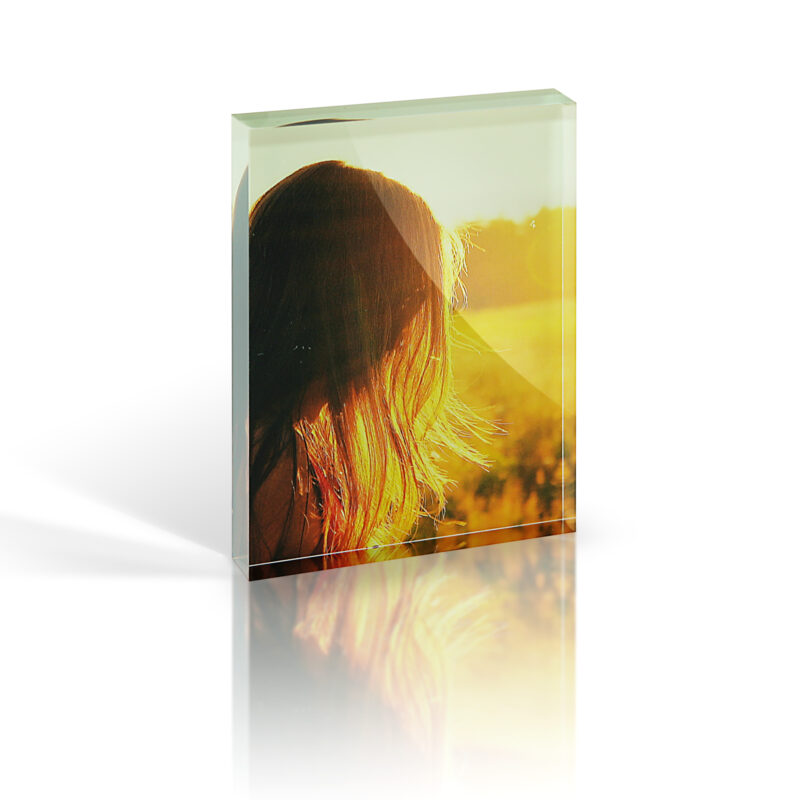 7x5 acrylic photo block