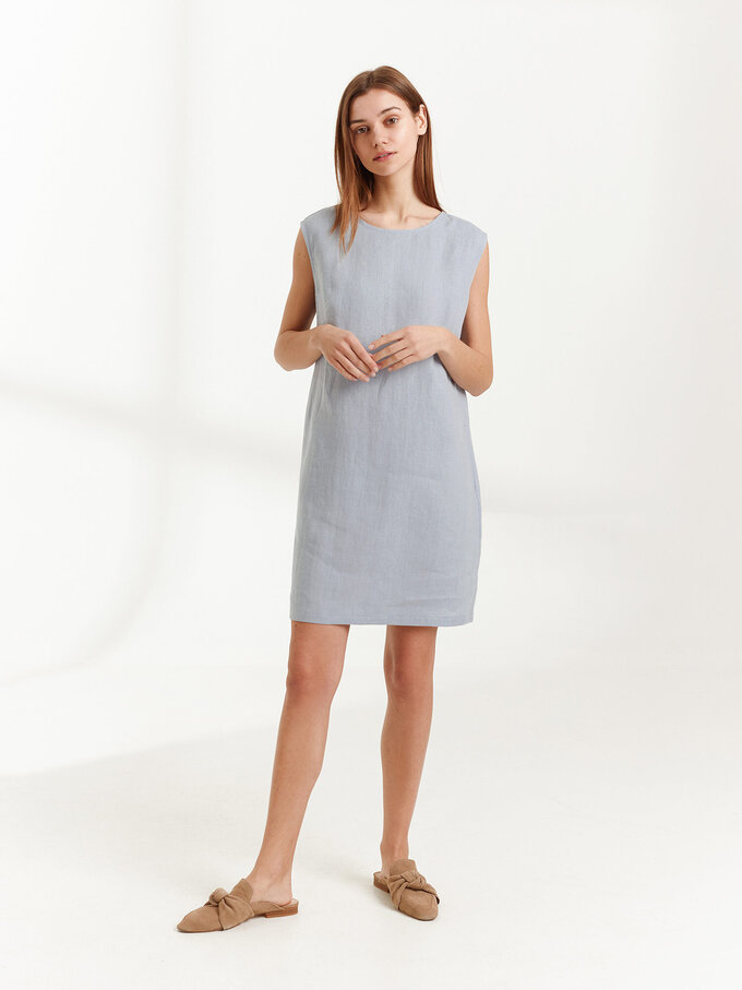 Bild 5 von AJA - Trägerloses Leinenkleid in von Love and Confuse