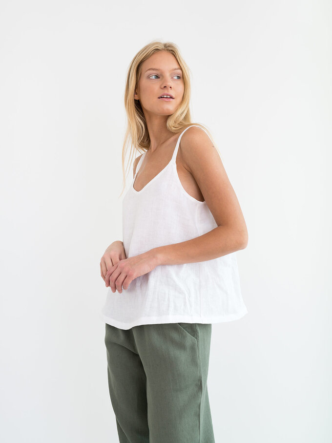 Bild 5 von BRINLEY Leinenhose in Sage green, you can also choose other colors above von ALBERALKIRK