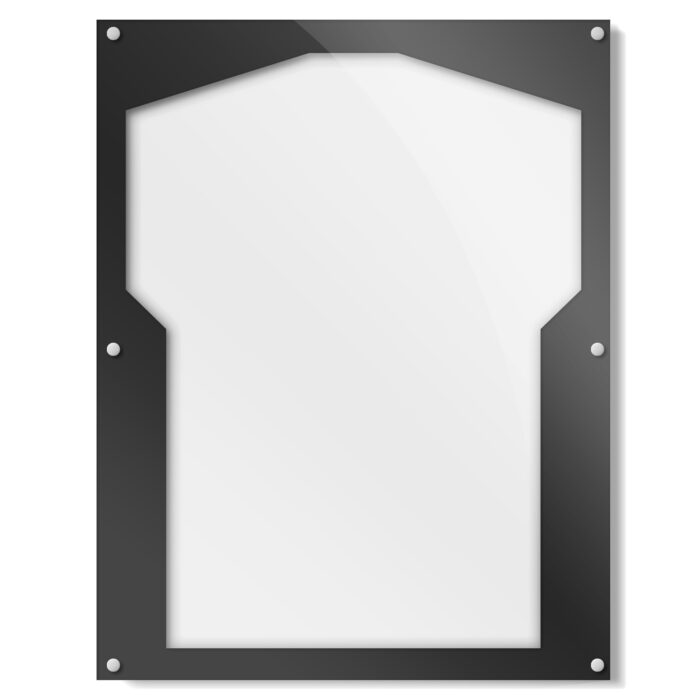 Black Border Shirt Frame