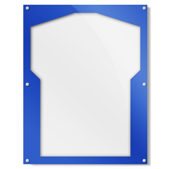 Blue Border Shirt Frame