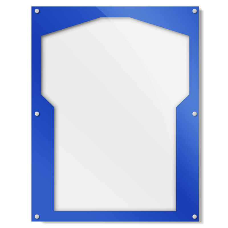 Blue Border Shirt Frame
