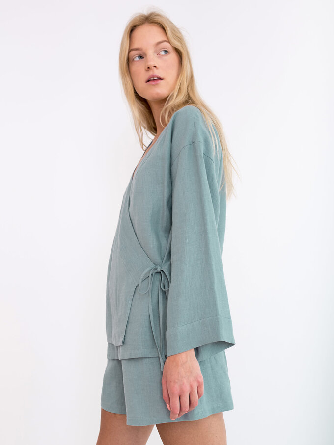Bild 3 von DELILAH Leinen-Kimonojacke in von ALBERALKIRK