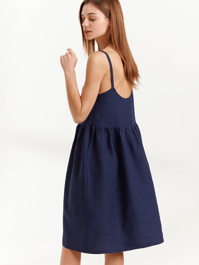 DULCE Linen Strappy Dress