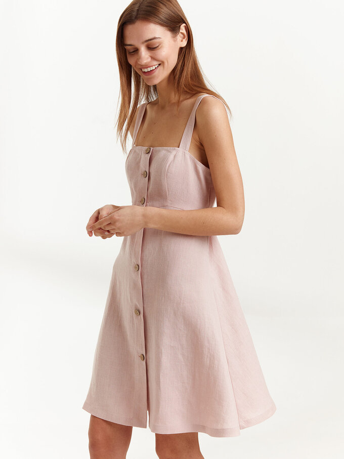 Bild 2 von INDIE Leinen Sommerkleid in von ALBERALKIRK