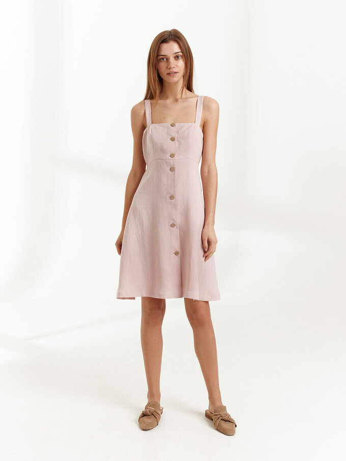 Bild 3 von INDIE Leinen Sommerkleid in von ALBERALKIRK
