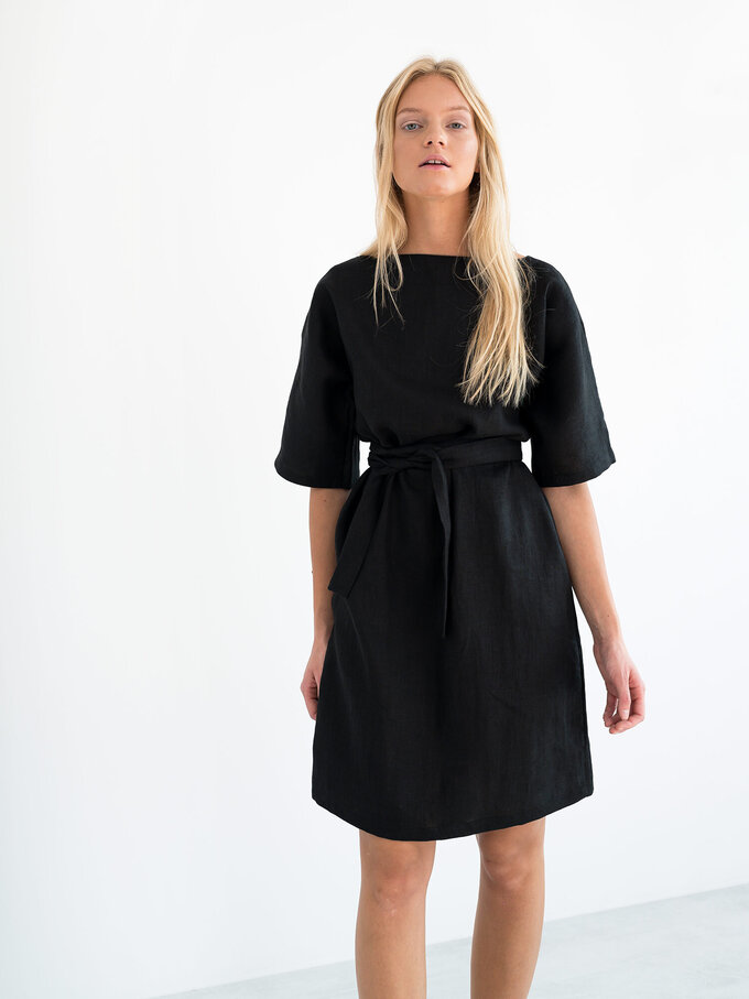 Bild 4 von ISABEL Leinenkleid in von ALBERALKIRK