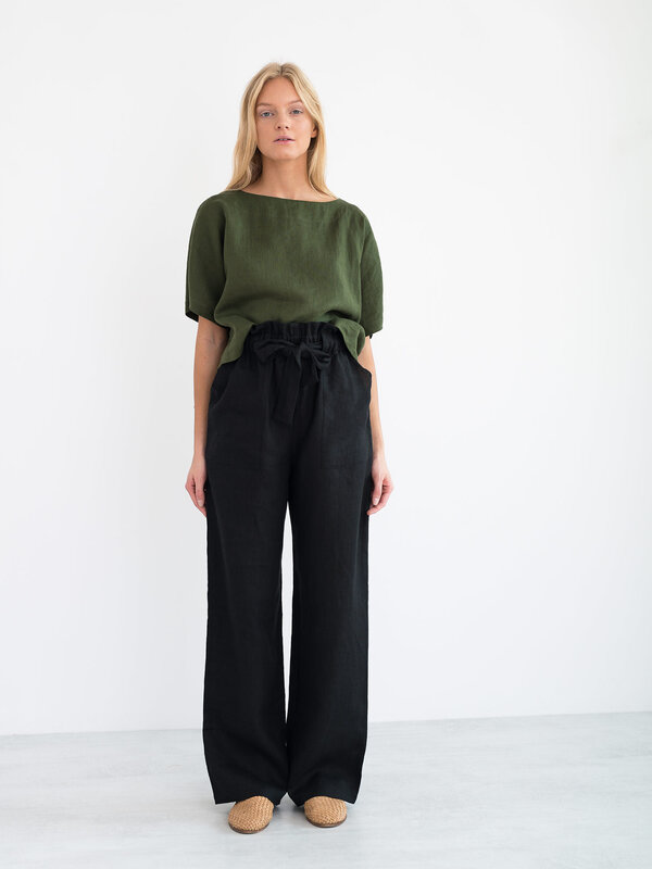 Bild 1 von JULIET - Weit geschnittene Leinenhose in von Love and Confuse