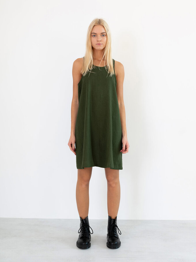 Bild 2 von LILY - ärmelloses Leinenkleid in von ALBERALKIRK