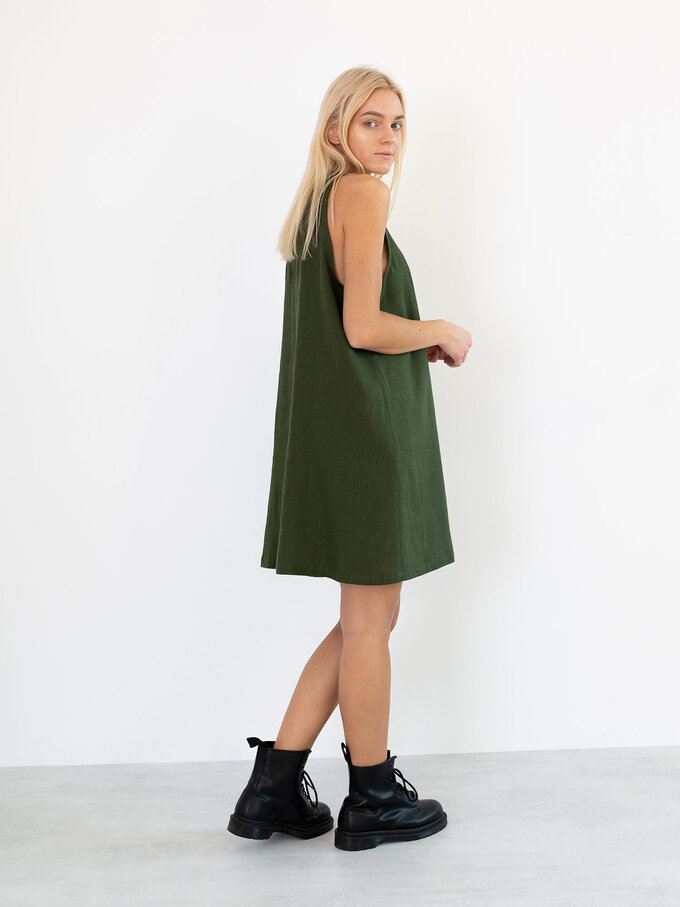 Bild 5 von LILY - ärmelloses Leinenkleid in von ALBERALKIRK