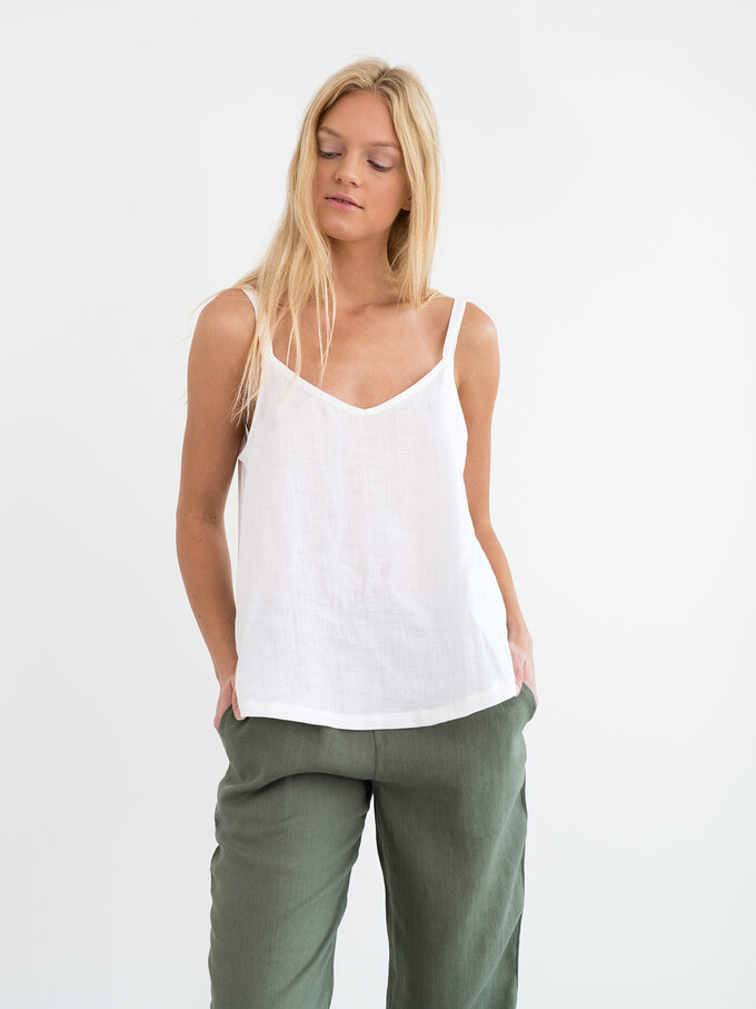 Bild 2 von BRINLEY Leinenhose in Sage green, you can also choose other colors above von ALBERALKIRK