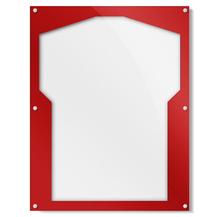 Red Border Shirt Frame