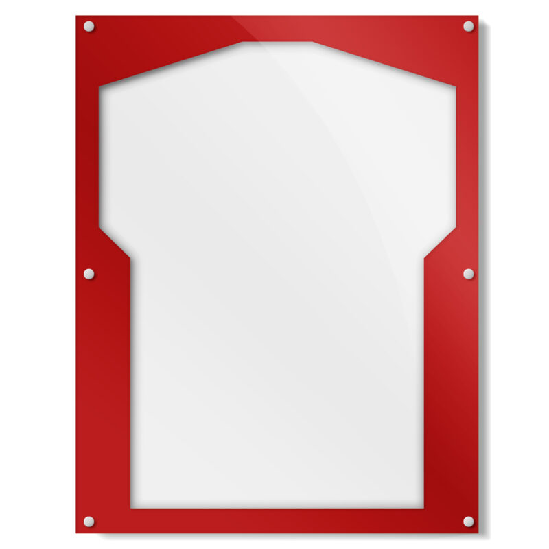 Red Border Shirt Frame